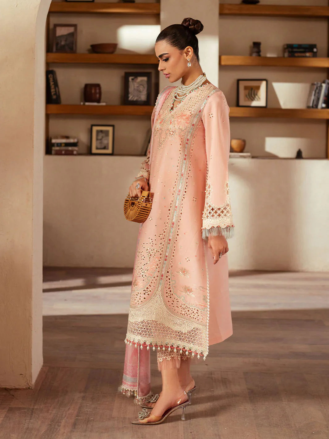 Mehroz | Bin ilyas Luxury Lawn | 3PC