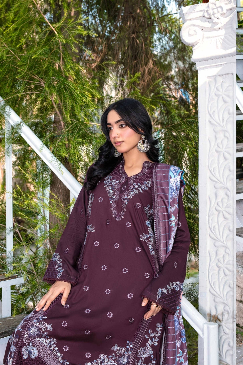 Falak By Feroza Luxury Embroidered Staple 3PC
