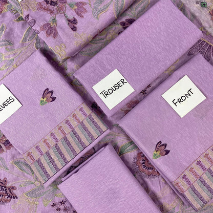 Bareeze Heavy Embroidered Karandi 3-PC