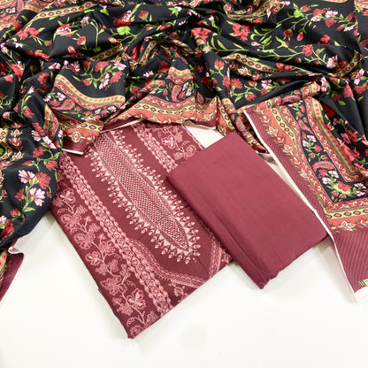 Mausummery Digital Printed Linen 3PC