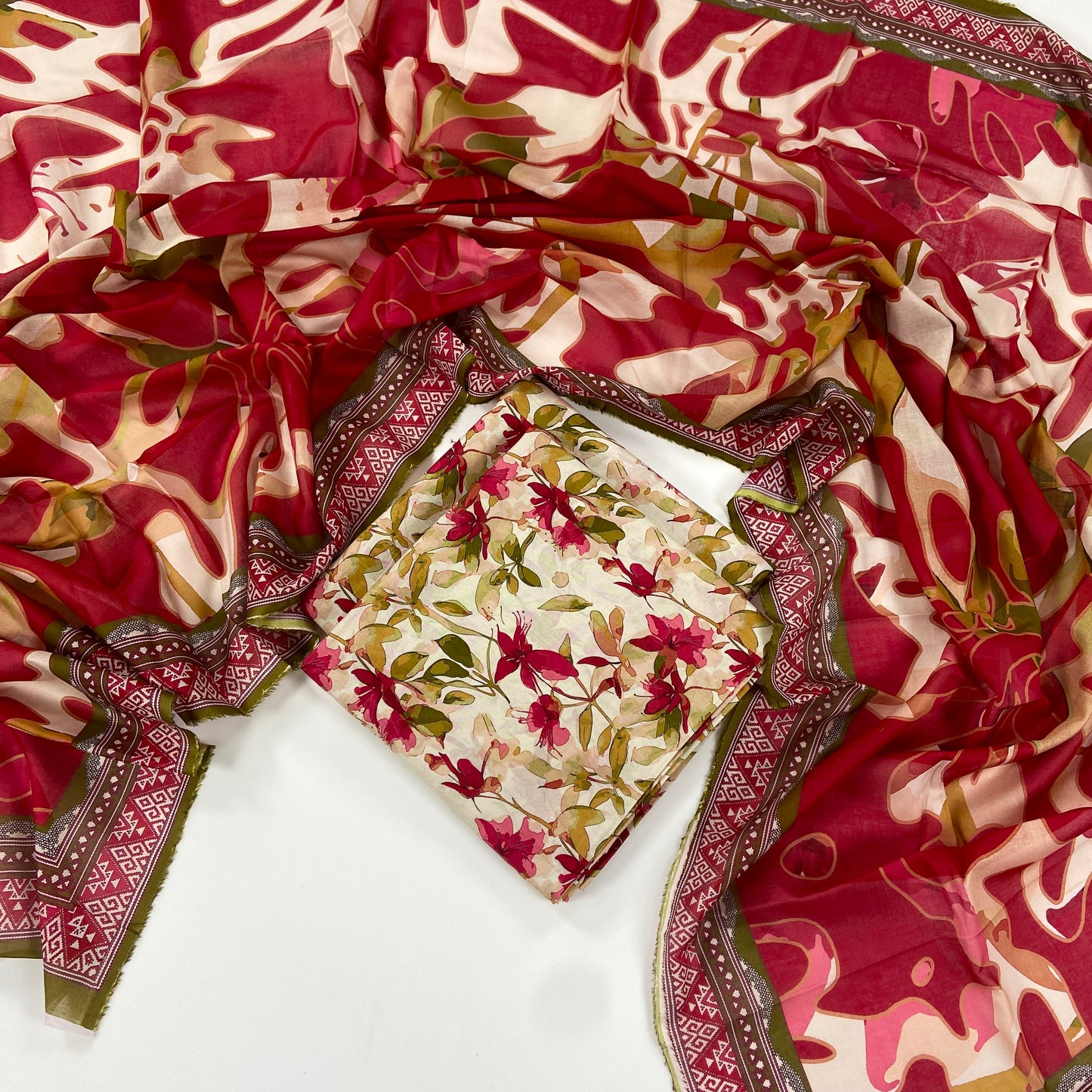 Bareeze Digital Printed Lawn 3PC