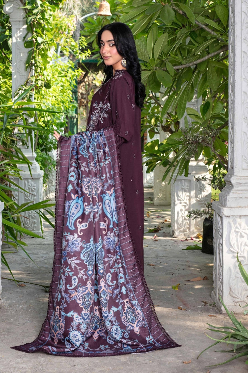 Falak By Feroza Luxury Embroidered Staple 3PC