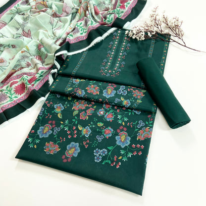 Parishay By Shanaya Digital Printed Lawn 3PC