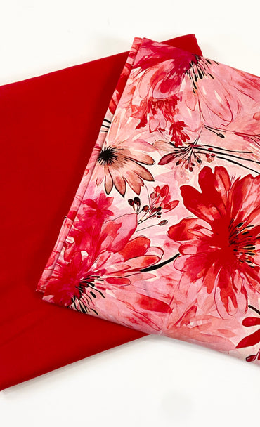 Digital Printed Linen 2PC