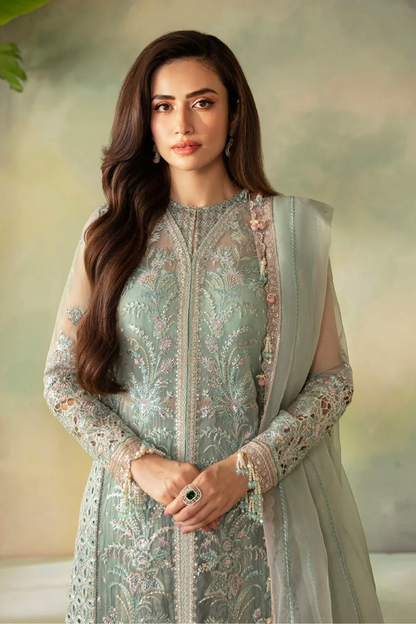 Sania | Dressline | Firdous | Organza-3PC