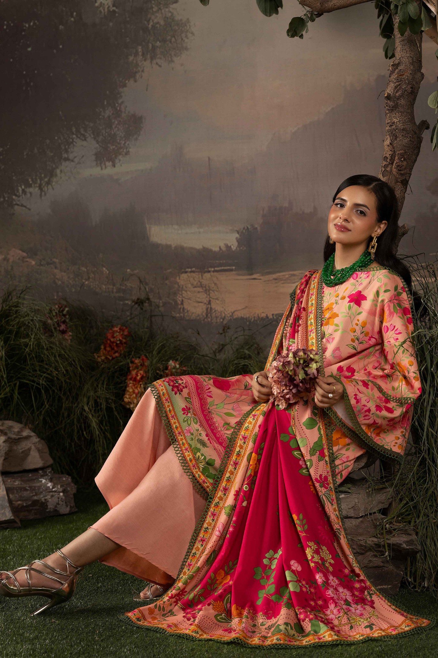 Raiha Luxury Linen 3PC