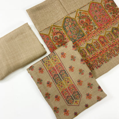 Anaya Noor Pashmina with Jacquard 3PC