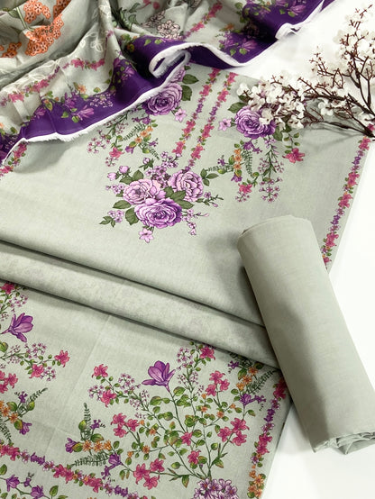 Parishay By Shanaya Digital Printed Lawn 3PC