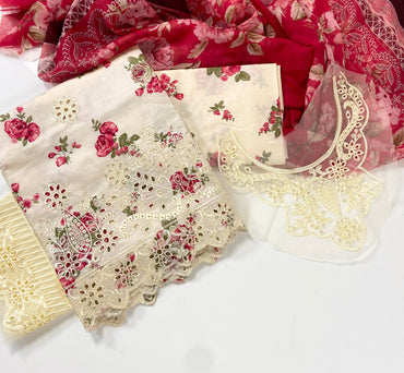Iznik B Emb Luxury Lawn 3PC