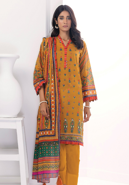 Lakhany Digital Printed Lawn 3PC