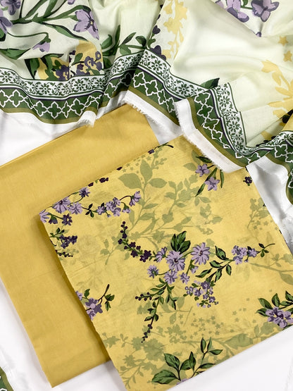 Mashaim Digital Printed Lawn 3PC