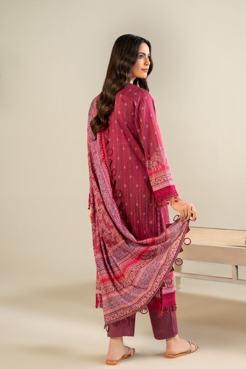 Mausummery Printed Lawn 3-PC