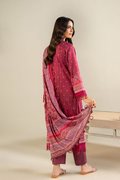 Mausummery Printed Lawn 3-PC