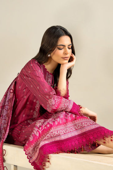 Mausummery Printed Lawn 3-PC