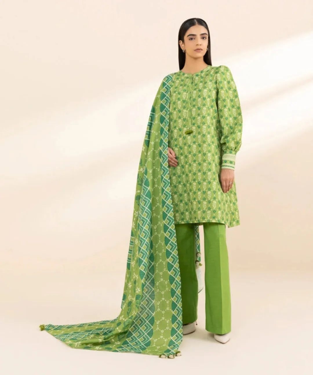 Sapphire Digital Printed Lawn 3-PC