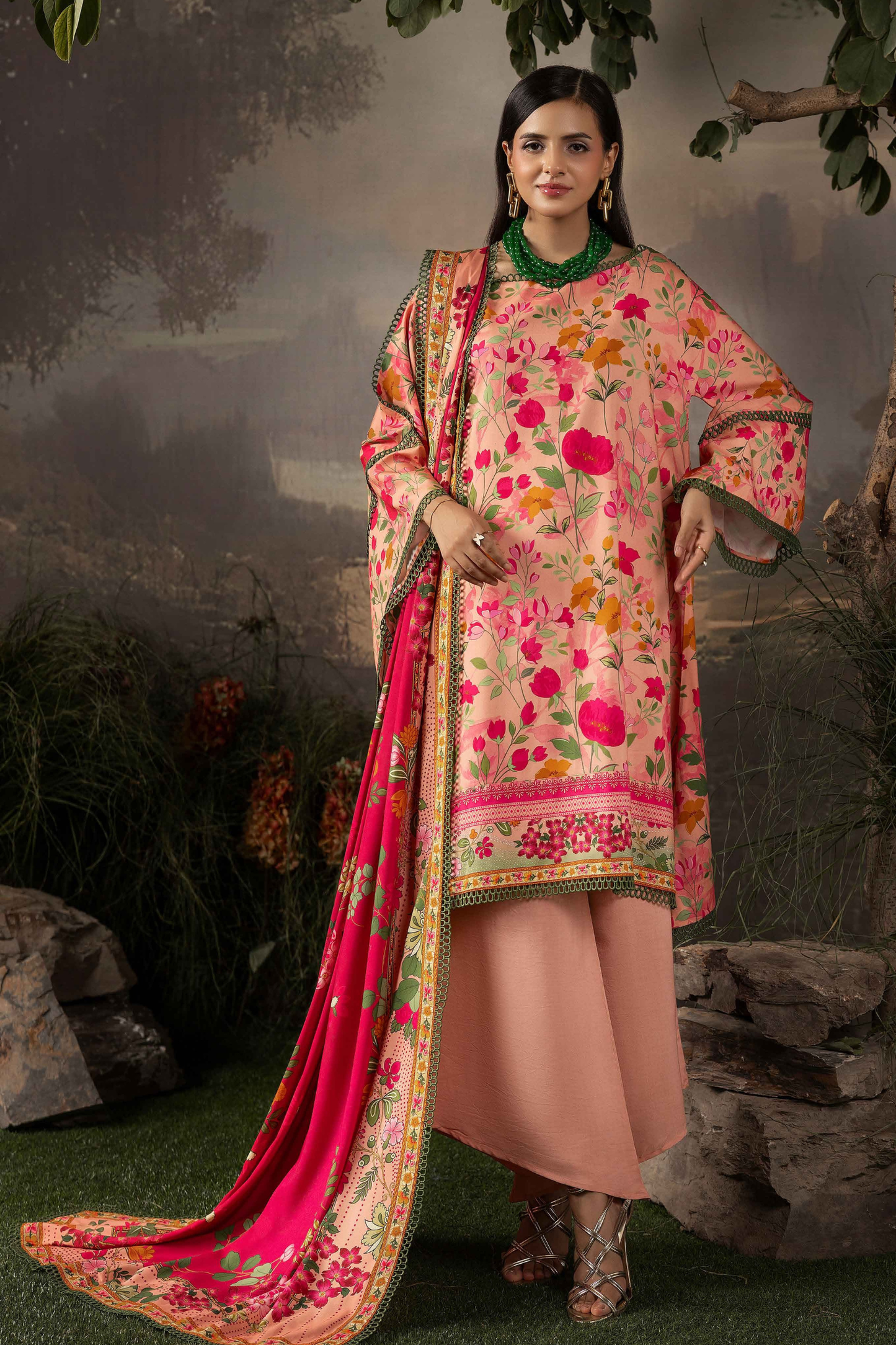 Raiha Luxury Linen 3PC