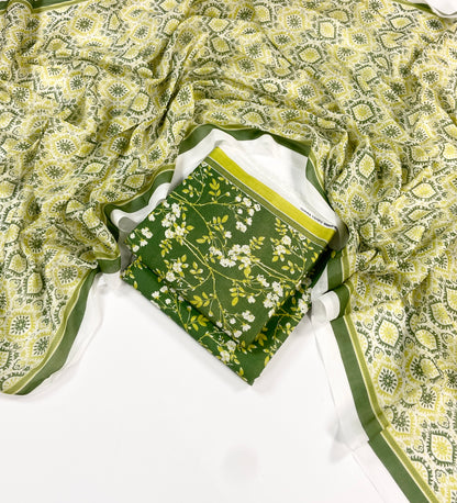 Bin Saeed Digital Printed Lawn 3PC