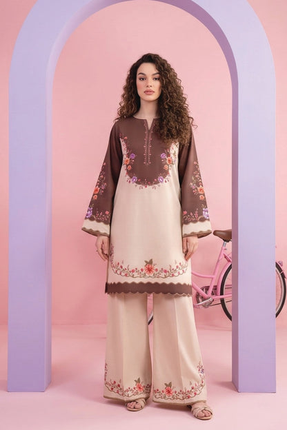 Cocoon By Regalia Digital Printed Khaddar 2PC