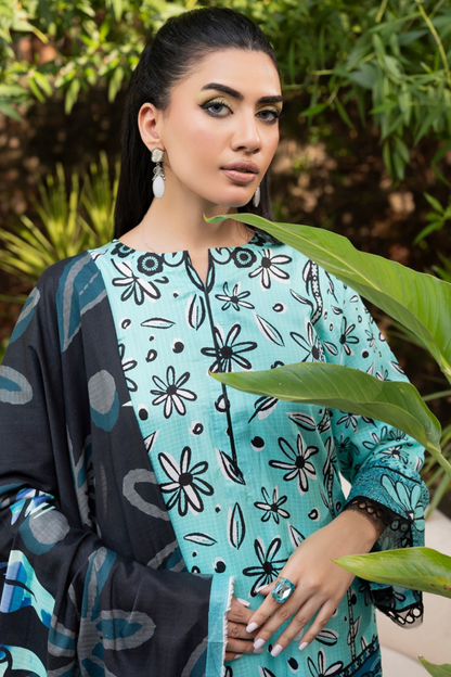 Patjhar By Paltar Digital Printed Soft Khaddar 3PC