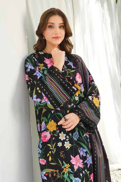 Baroque Digital Printed lawn 3-PC