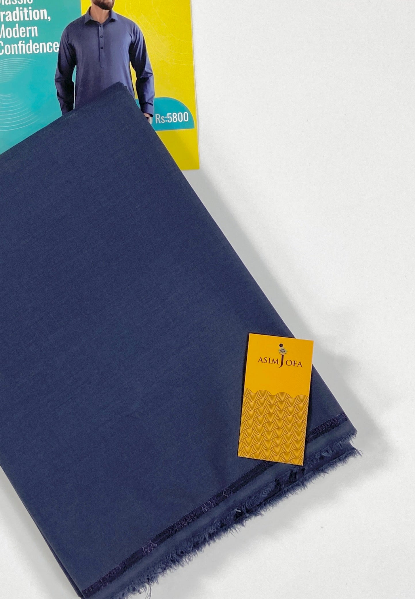 Asim Jofa Wash & Wear – Men’s Unstitched Suit