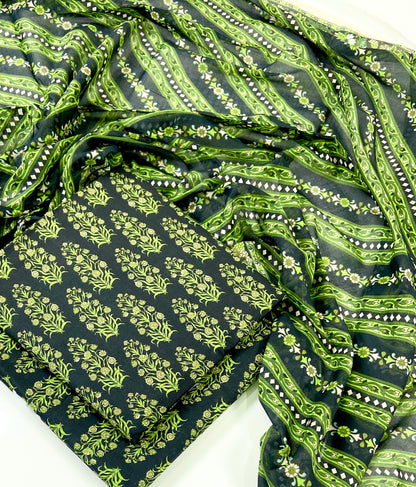Bin Saeed Digital Printed Lawn 3PC