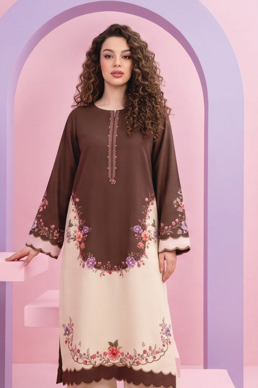 Cocoon By Regalia Digital Printed Khaddar 2PC