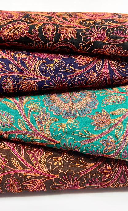 Pack of 4 – Bareeze Style Embroidered Karandi Fabric 2-PC