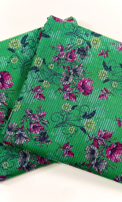 Anaya Noor Printed Dhanak Marina 2PC