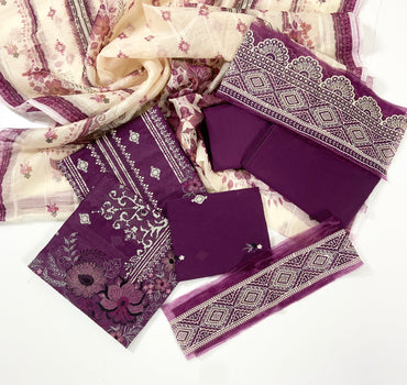 Anaya Noor Luxury Emb Lawn 3PC