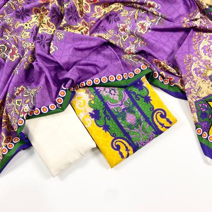 Popular Printed Khaddar 3PC