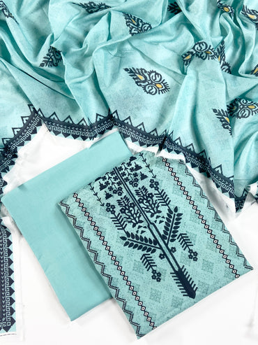 Mashaim Digital Printed Lawn 3PC