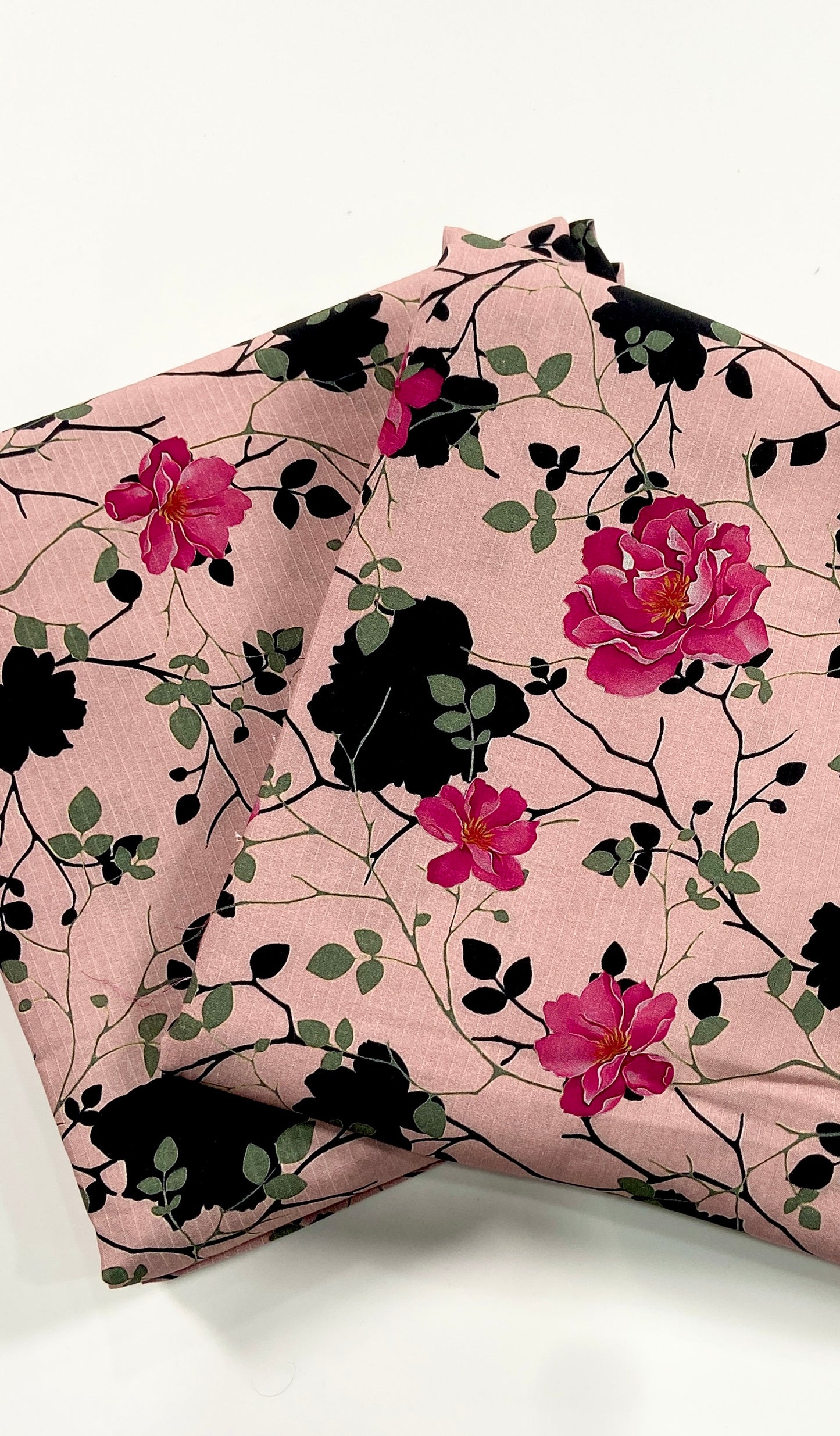 Anaya Noor Printed Bana Dora Slub Linen 2PC