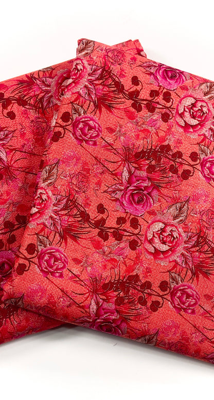 Anaya Noor Printed Dhanak Marina 2PC