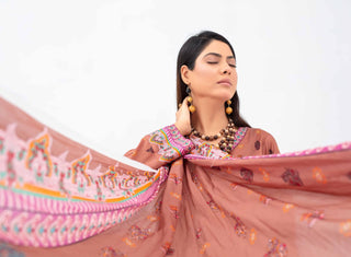 Mahi Digital Printed Lawn 3-PC