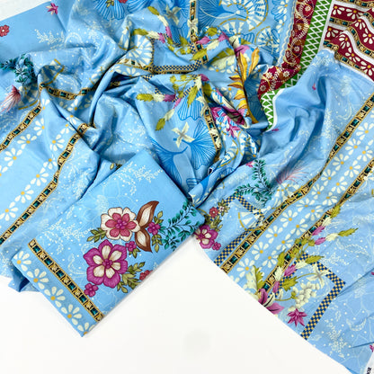 Anaya Noor Co-Ard Set Shirt & Trouser 2PC