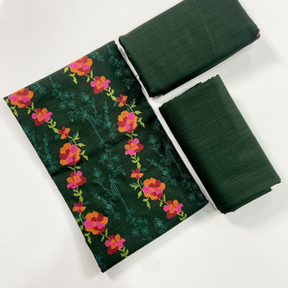 Bareeze Emb Khaddar-2PC
