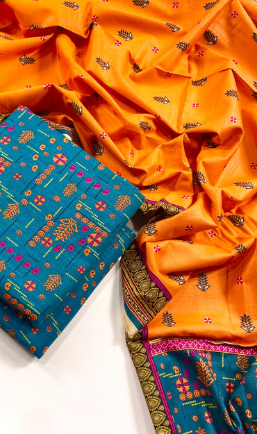 Kayseria All Over Digital Printed Khaddar 3PC