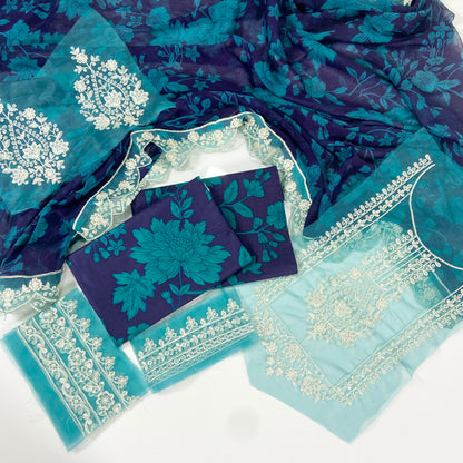 Maria B Emb Luxury Lawn 3PC