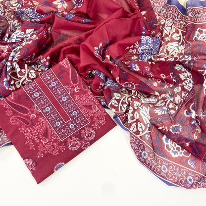 Digital Printed Shirt Dupatta Lawn 2PC