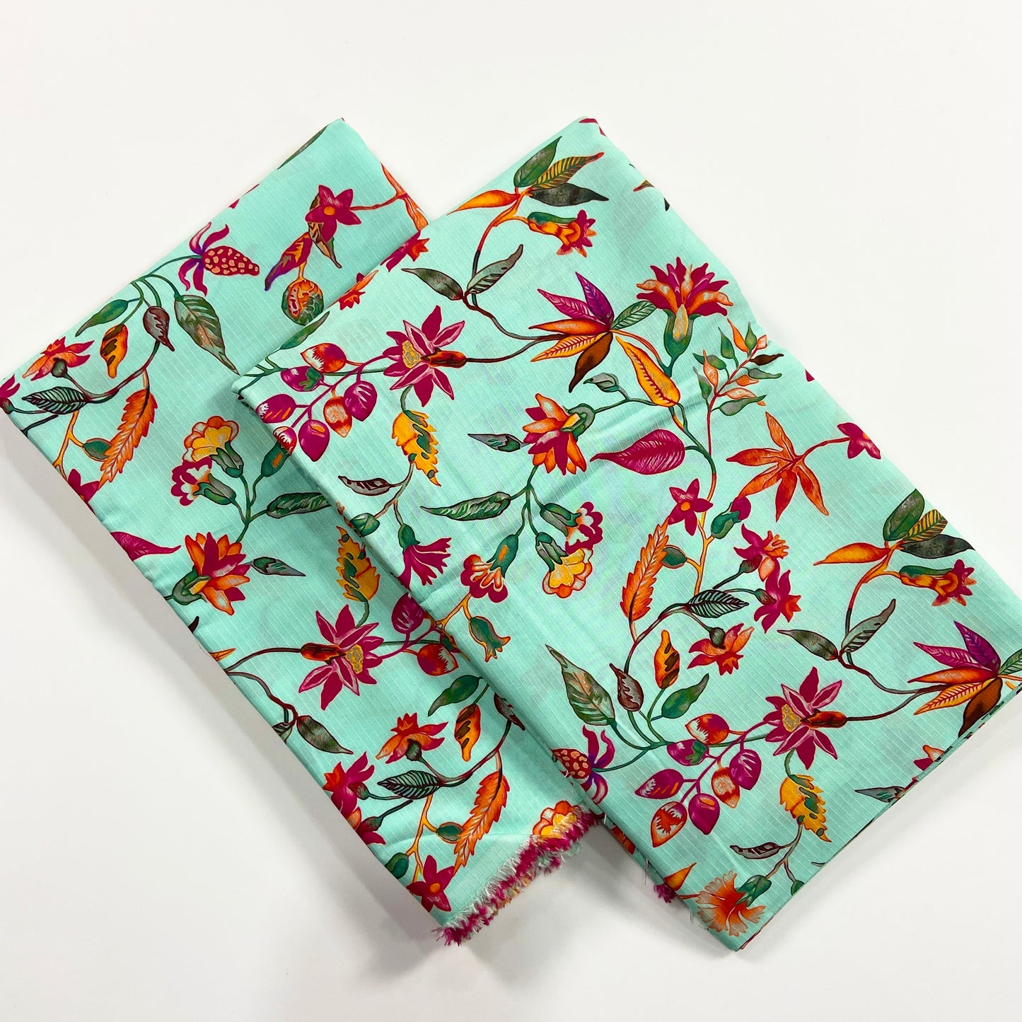 Anaya Noor Printed Bana Dora Slub Linen 2PC