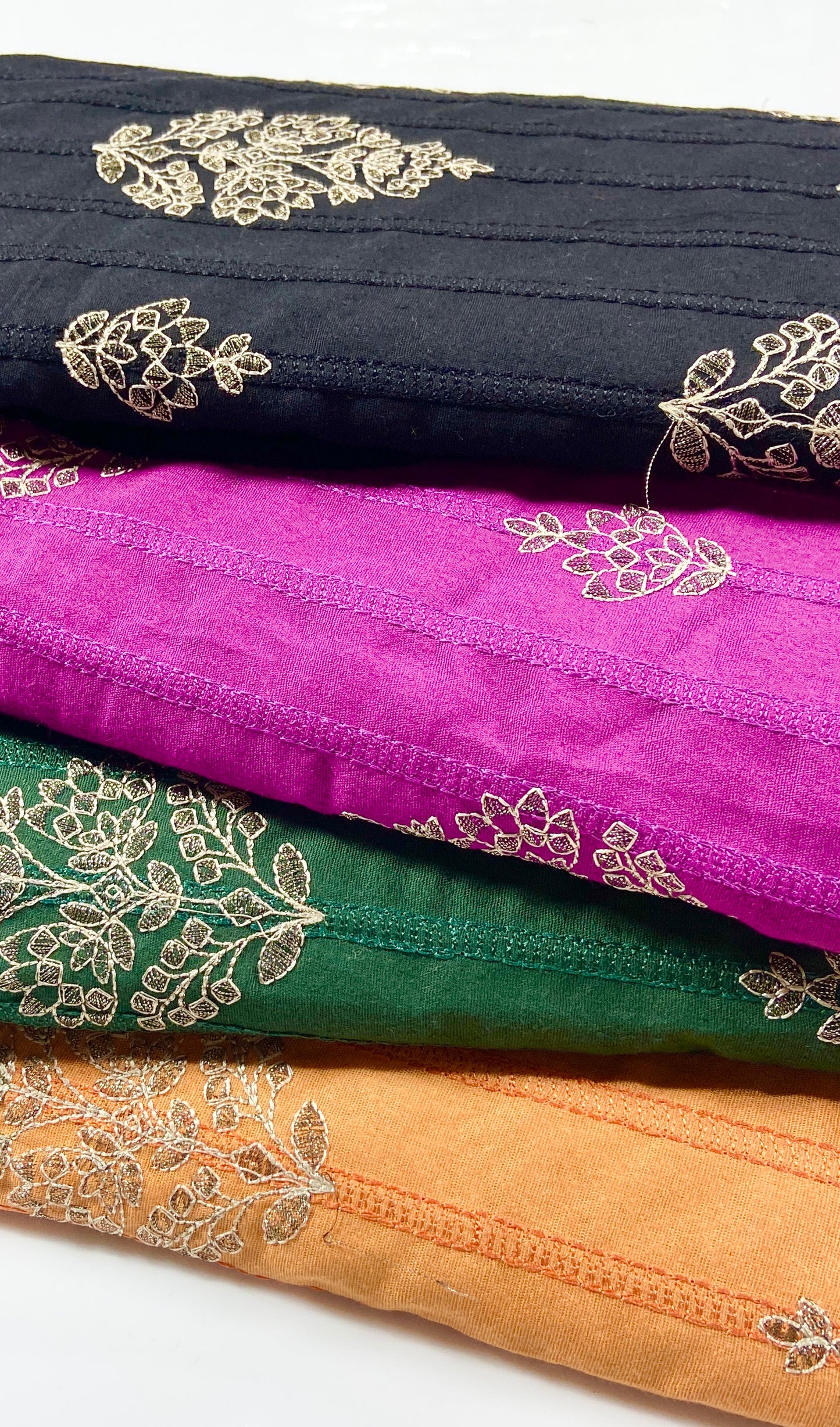 Pack of 4 – Bareeze Style Embroidered Karandi Fabric 2-PC