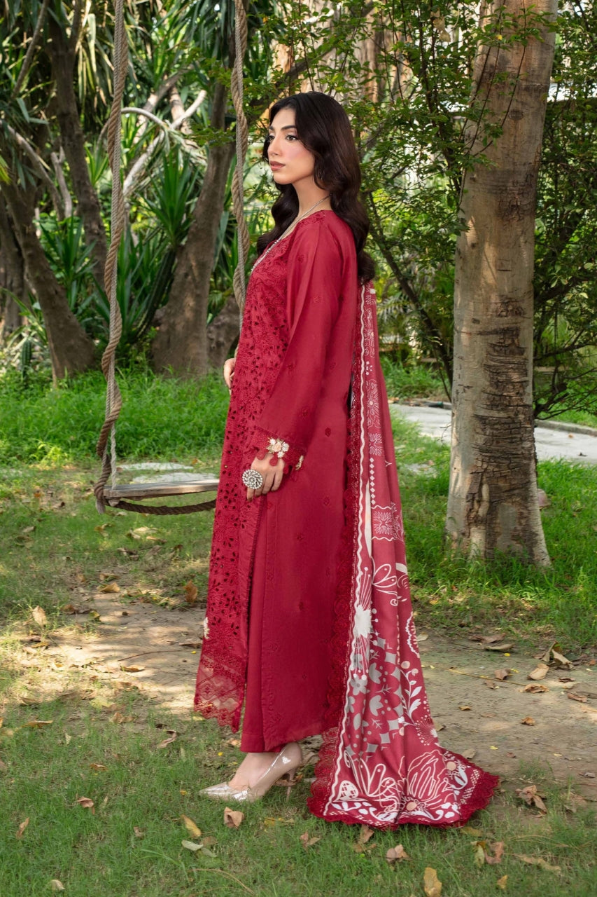Falak By Feroza Luxury Embroidered Staple 3PC