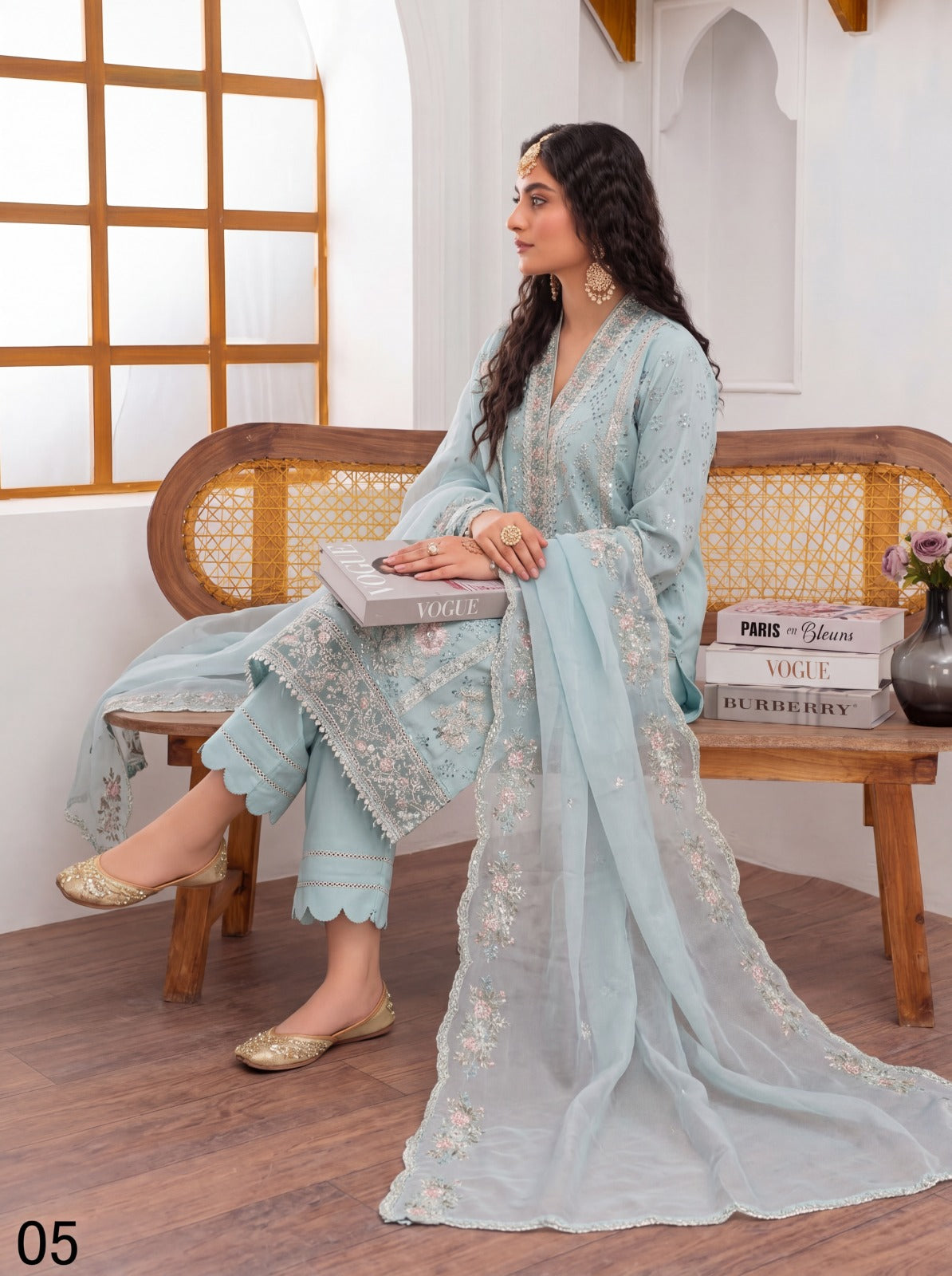 Mirari Lawn Embroidered Chikankari 3PC