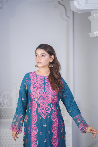 Silk & Stories Luxury Heavy Embroidered 3PC