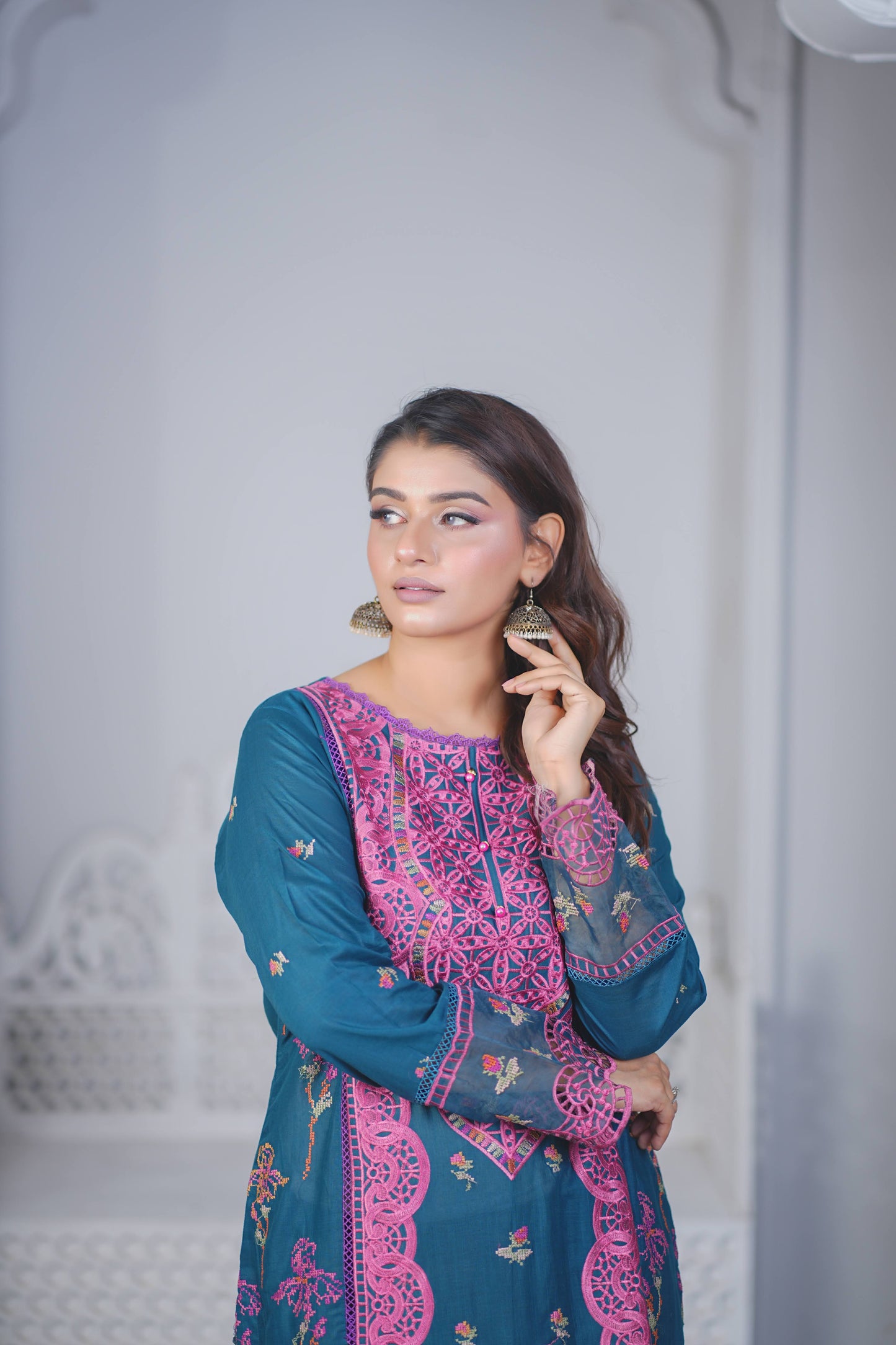 Silk & Stories Luxury Heavy Embroidered 3PC