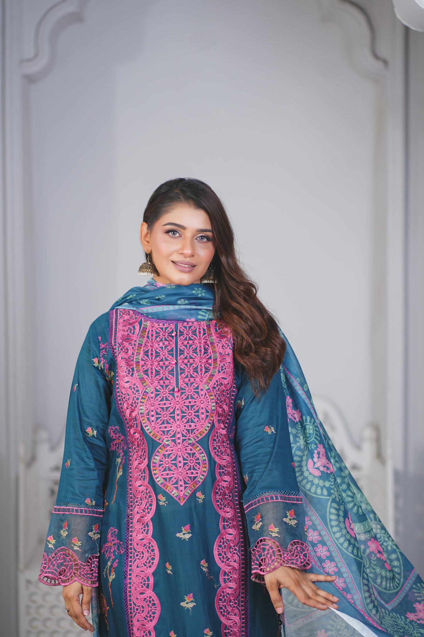 Silk & Stories Luxury Heavy Embroidered 3PC