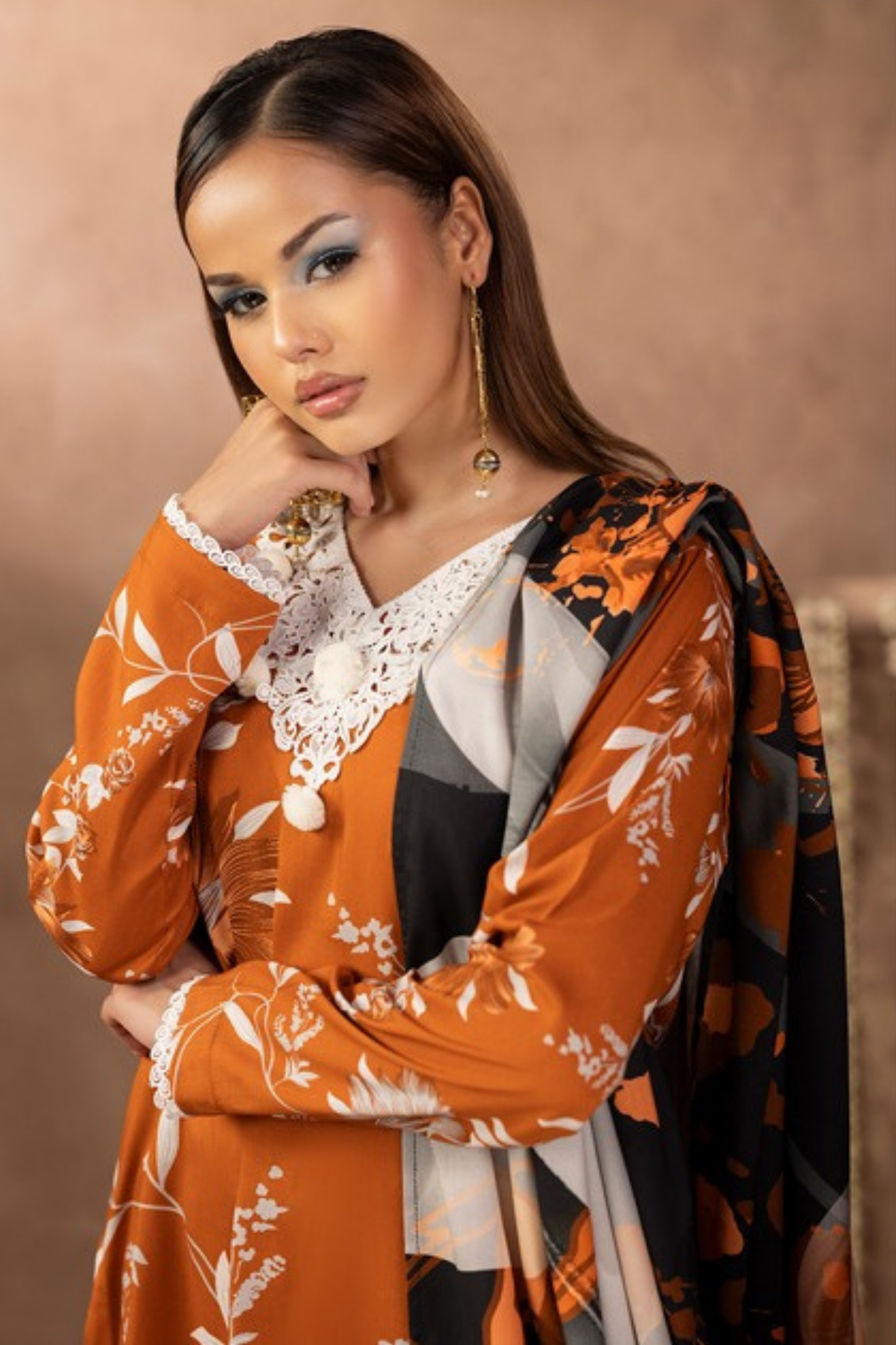 Paltar Premium Marina Printed 3PC