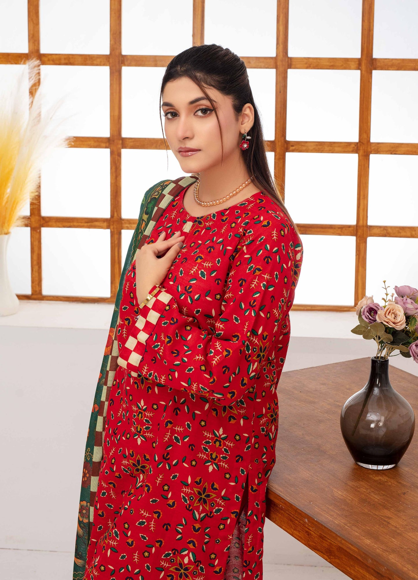 Mehar By Fiza Noor Printed Khaddar 3PC