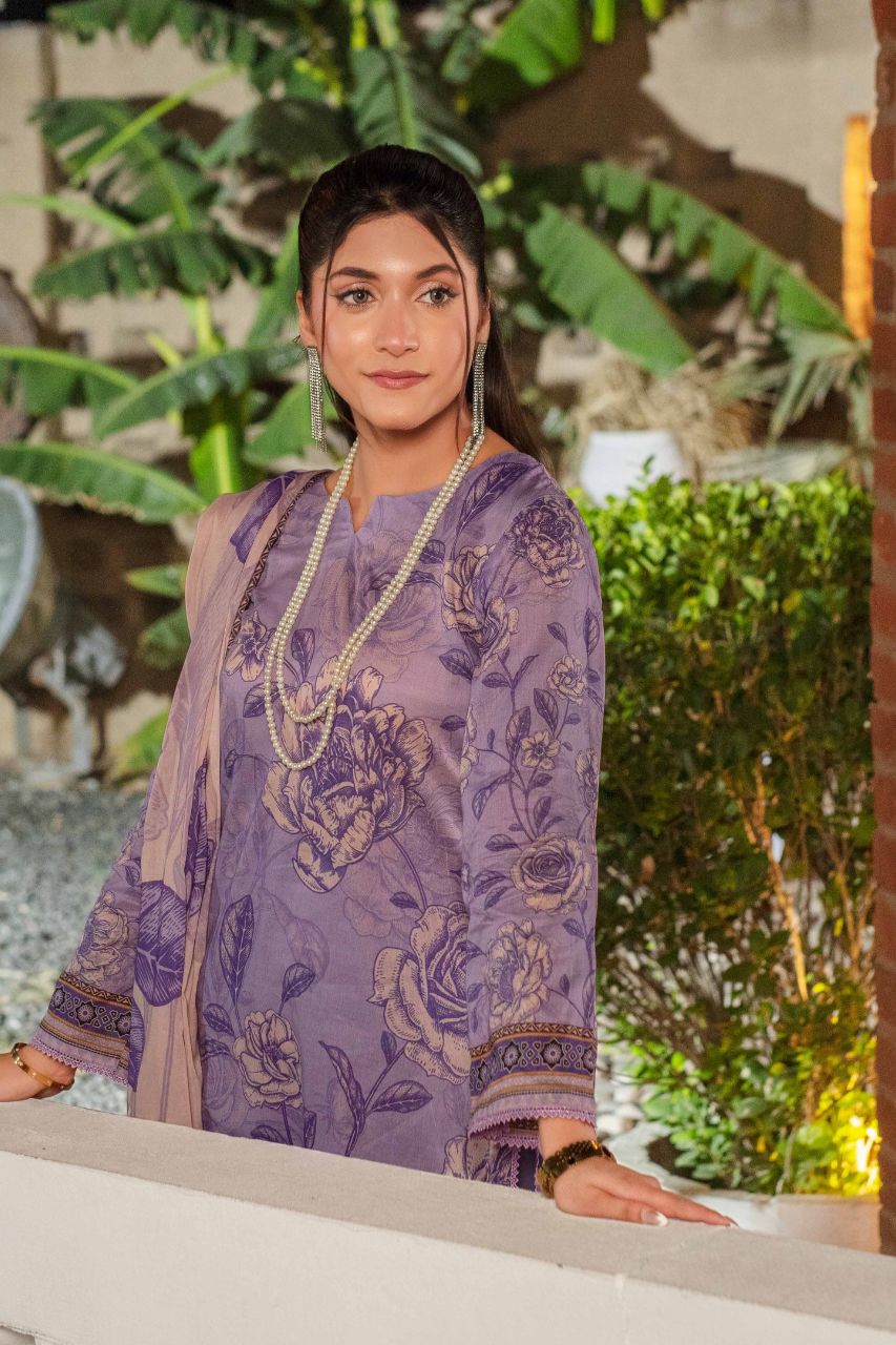 Fabiha By Feroza Printed Lawn 3-PC